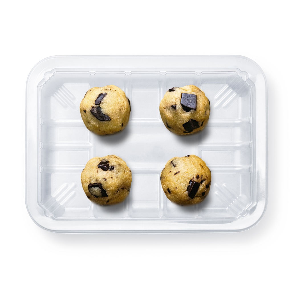 4 x Frozen dough Chocolate Chunk mini Cookie